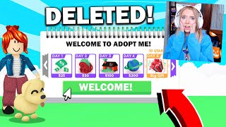 I DELETED My Adopt Me Account (Starting Over..)