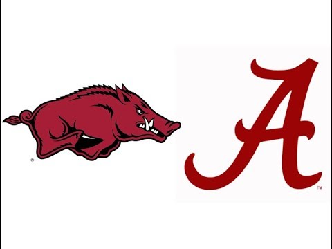 2017 Arkansas at #1 Alabama (Highlights)