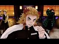 【鬼滅のMMD】抱きしめてTONIGHT【煉獄・炭治郎・善逸】