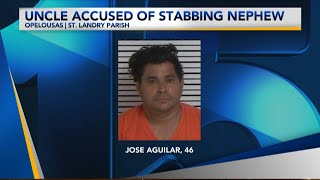 Opelousas man charged with attempted murder in nephew's stabbing