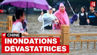Chine : inondations dévastatrices • RFI