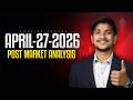 2245|Stock Market News Updates |Post Market Analysis |