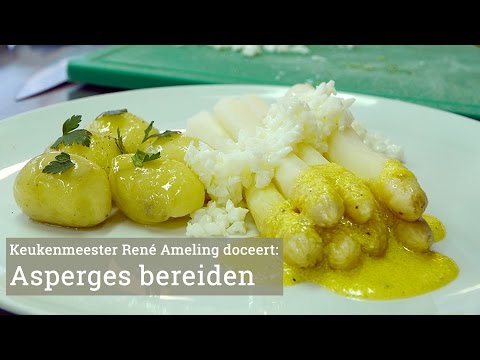 Asperges koken en serveren op de originele manier