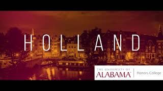 UA Honors College Study Abroad: Holland