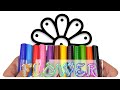 ( Flowers ) Big Daisy  Marker Pen Coloring Pages / Akn Kids House