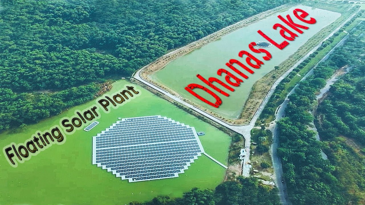 Dhanas Lake Chandigarh, Drone video of Dhanas Lake, Chanidgarh Dhanas