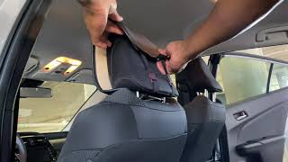 LuckyMan Car Seat Cover Installation