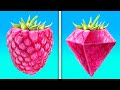 25 IDEAS DE ALIMENTOS INCREÍBLES CON FRUTAS Y VERDURAS || SIMPLES TIPS PARA PELAR Y CORTAR