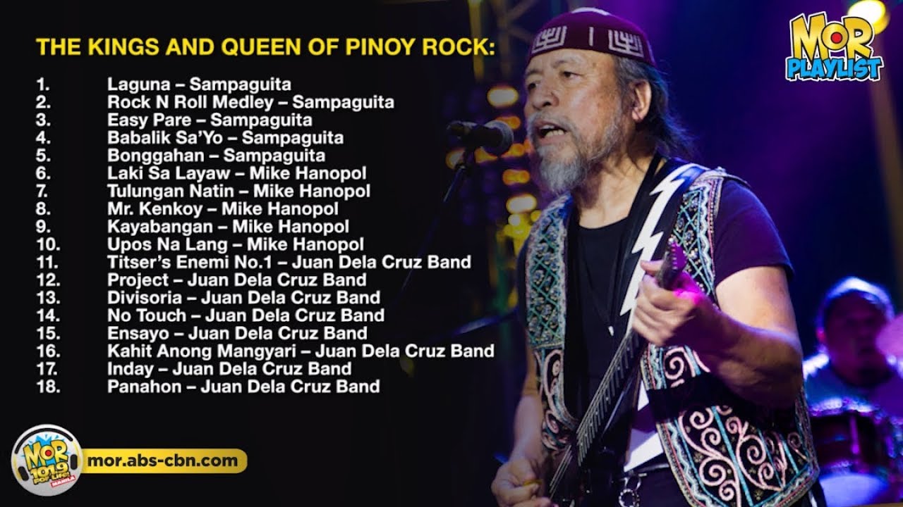 The Kings and The Queen of Pinoy Rock Non Stop  MOR Playlist Non Stop OPM Songs 2018 