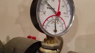 EASY FLOOR HEAT (using a new or used hot water heater!)