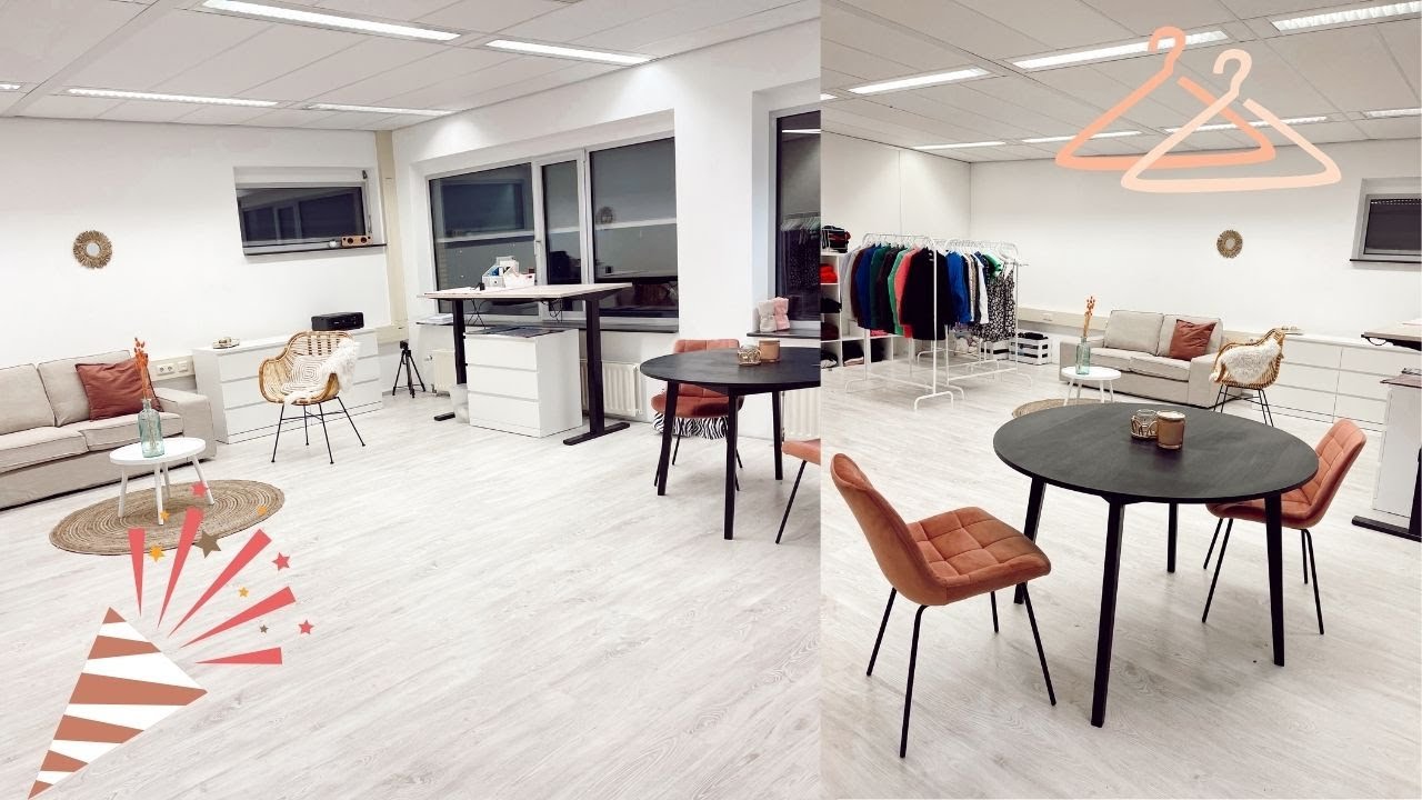EEN TOUR DOOR MIJN NIEUWE KANTOOR!!😍🧡NIEUWE IKEA MEUBELS! #DailyMzlanie