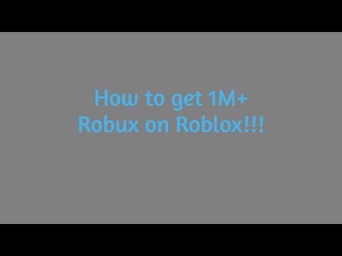 How To Get 1m Robux On Roblox - get 1m robux robux by doing offers