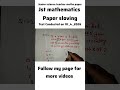 Junior science teacher maths paper solving jst maths paper