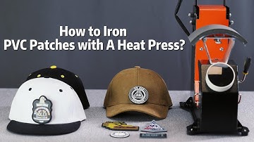 How to Iron on PVC Patches with A Heat Press | GS-JJ