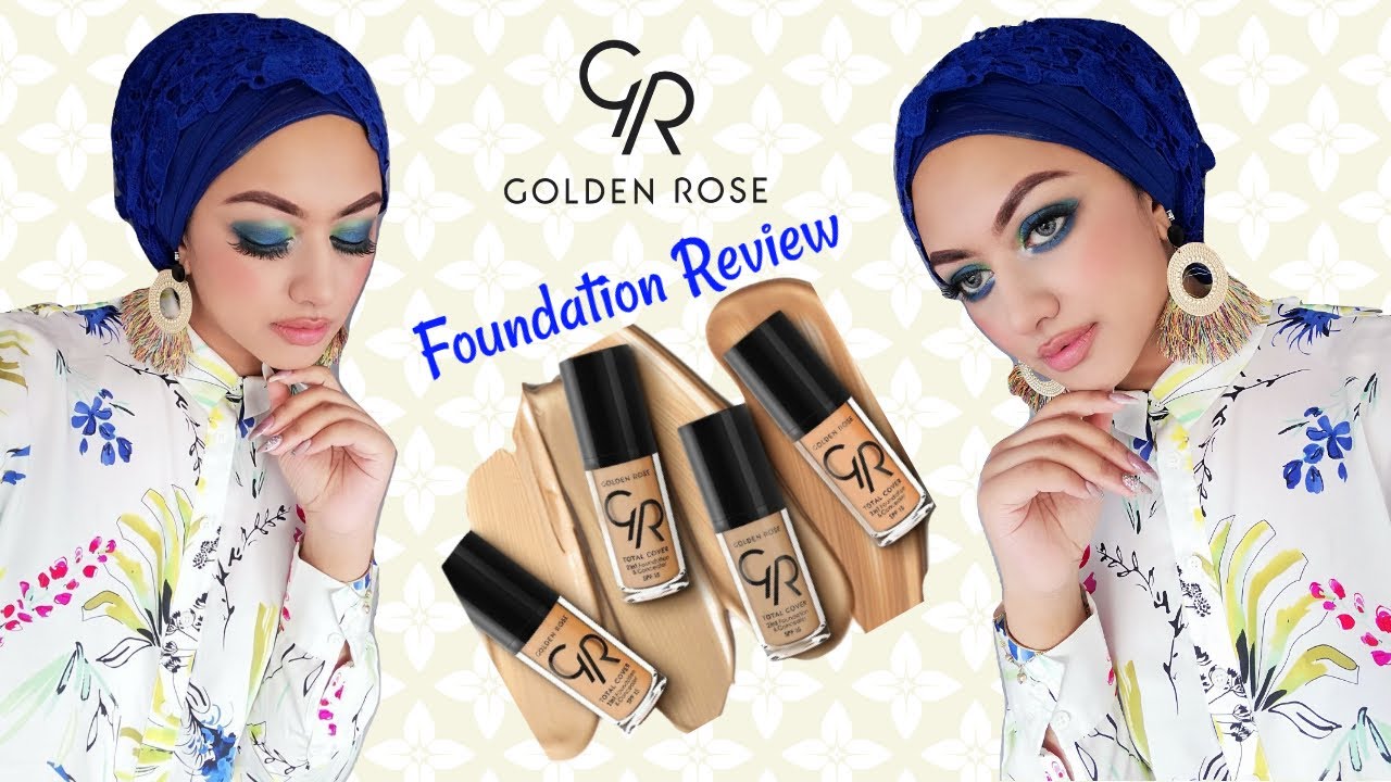 GOLDEN ROSE TOTAL COVER 2 IN 1 FOUNDATION REVIEW