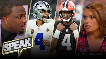 Cowboys vs. Browns Week 1, is Dak or Deshaun under more pressure this season? | NFL | SPEAK