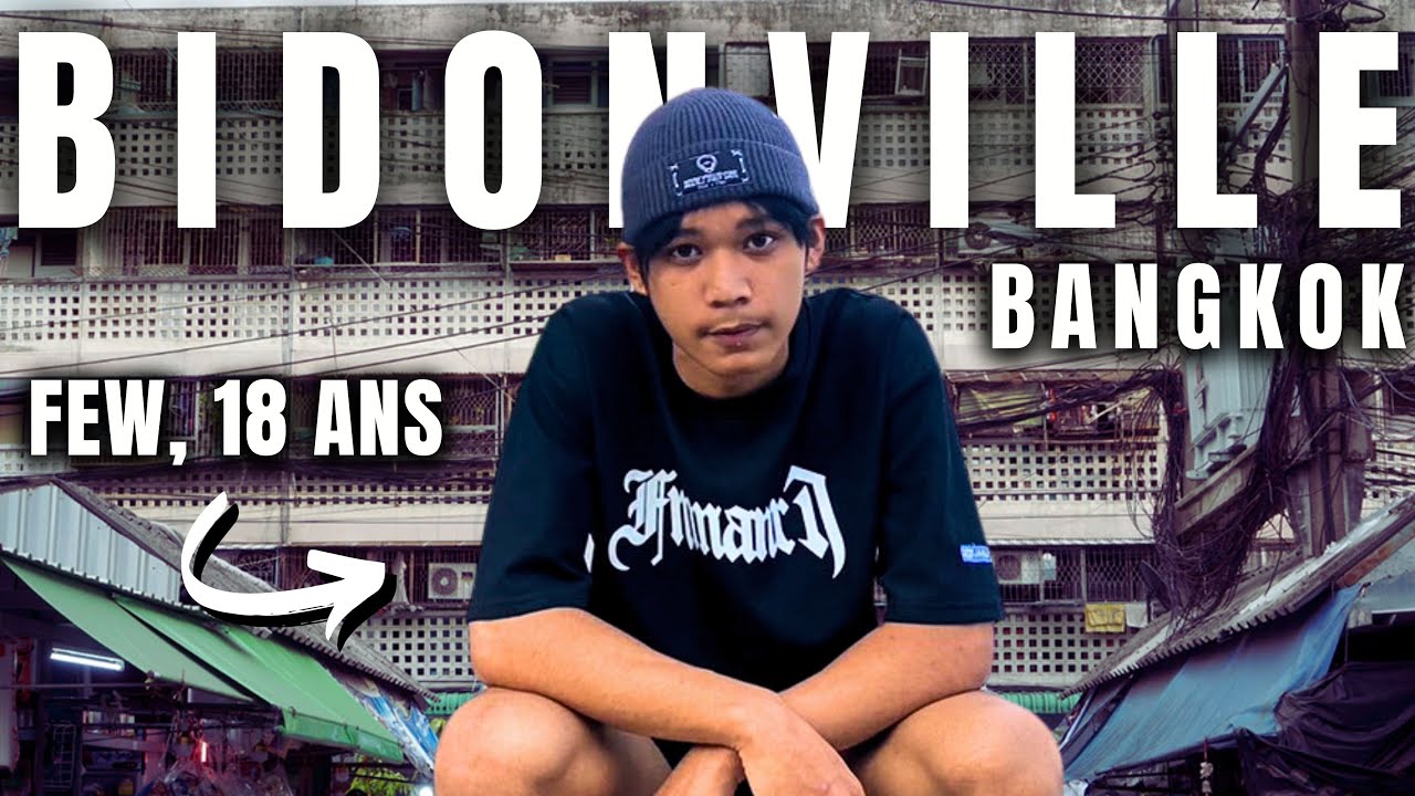 ''Je vis dans le bidonville de Bangkok avec 100 euros par mois''