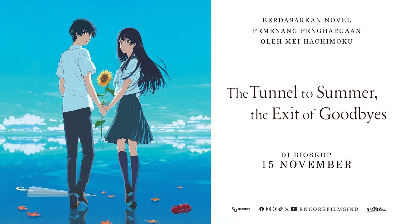The Tunnel to Summer, The Exit of Goodbyes Official Indonesia Trailer