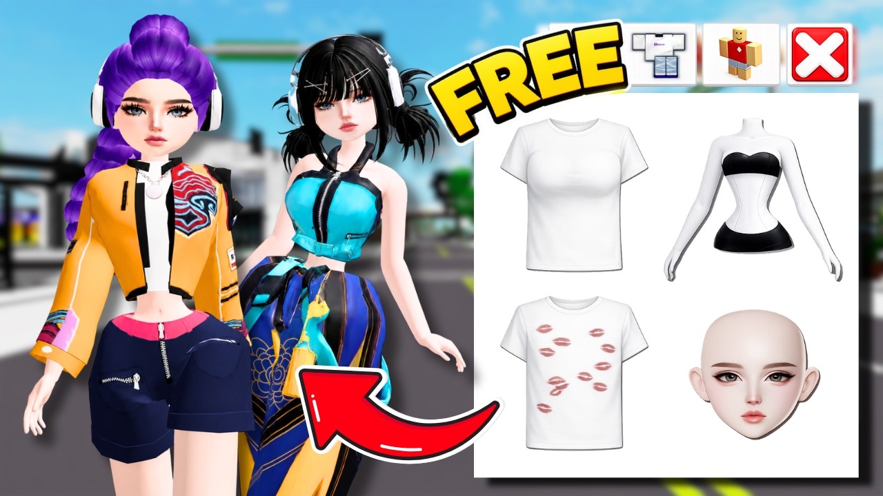 FREE ZEPETO GIRL BODY HACK and ANIMATIONS in brookhaven