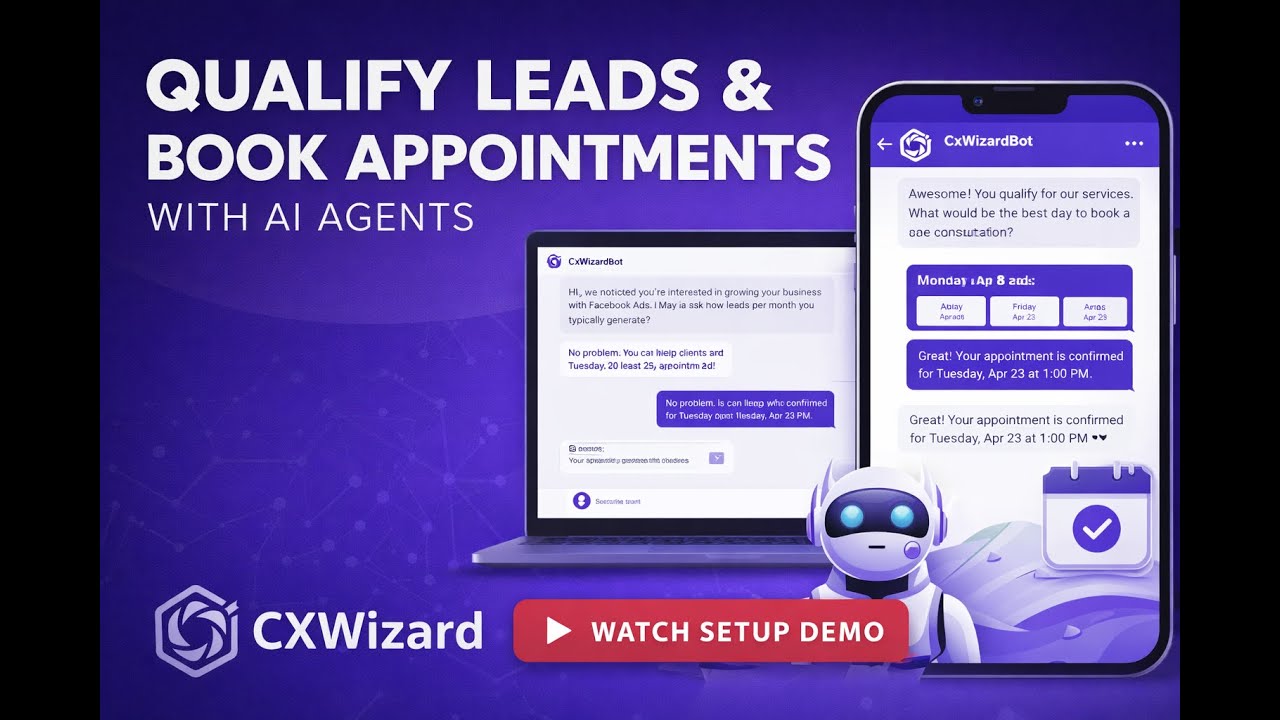 Qualify Leads and Book Appointments with AI Agents - YouTube