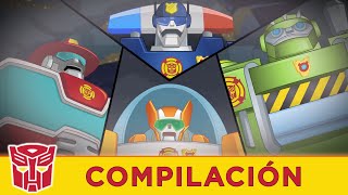 Transformers en español | Recopilación 3 | 1 HORA | Rescue Bots T2 | Episodios Completos