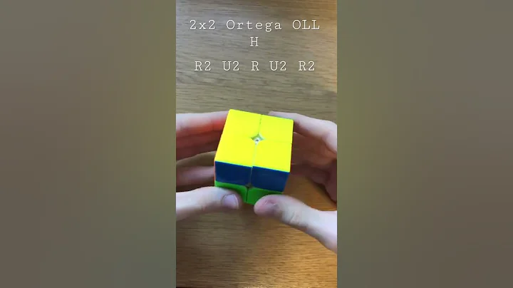 2x2 Ortega Method | OLL | H Perm