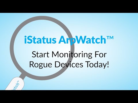 What is iStatus ArpWatch?