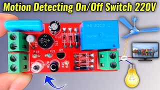 Automatic Motion sensing switch 220v | jlcpcb