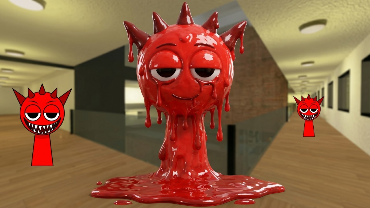 Sprunki Raddy Phase Melted Nextbot Gmod - YouTube