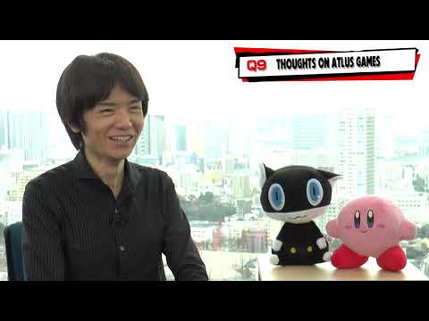 SSBU x Persona 5 - Joker Steals the Spotlight - Interview with Masahiro Sakurai [Eng Subs]