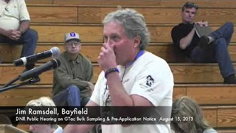 Jim Ramsdell Talks About the Water