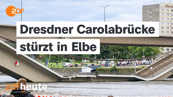 Dresdner geschockt: Stürzt Carolabrücke jetzt komplett ein?