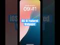Setup iOS 18 Featured WALLPAPER #iphone #shortsvideo