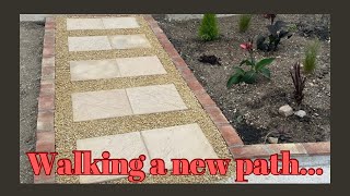 #103... Walking a new path… Garden renovation makeover...