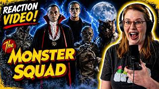 THE MONSTER SQUAD (1987) MOVIE REACTION AND REVIEW! FIRST TIME WATCHING!