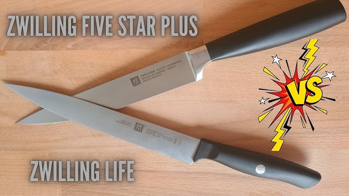 Knife Battle Zwilling Chef Kochmesser 4 Sterne gegen 5 Sterne - YouTube