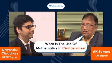 USPC IAS Interview | Divyanshu Choudhary Interview | What is the use of Math in Policy Making? |
