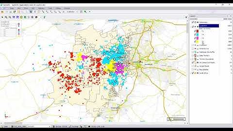 SpatialXL How to display a count of items