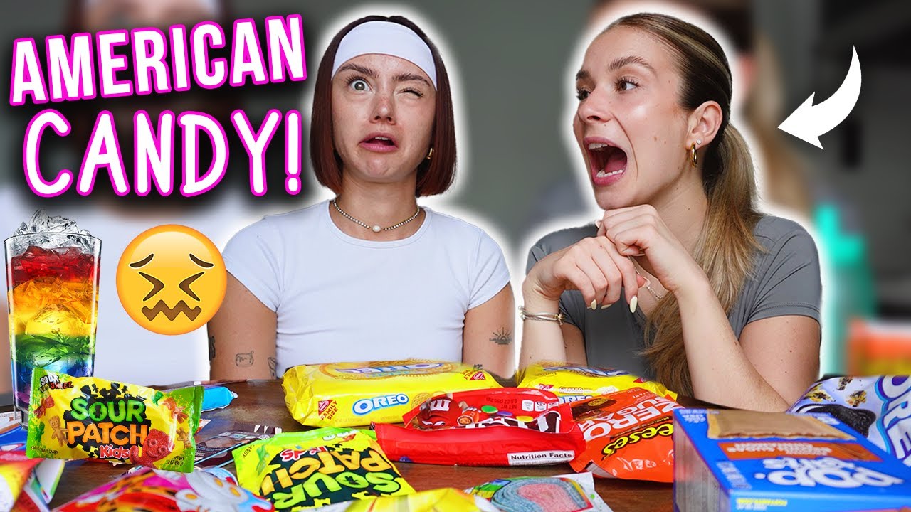 ALLE AMERIKANISCHEN SÜSSIGKEITEN ESSEN 🍭🗽 (dumme Idee) 🤢