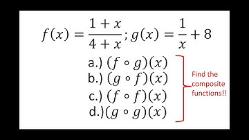 Composition of TWO rational functions