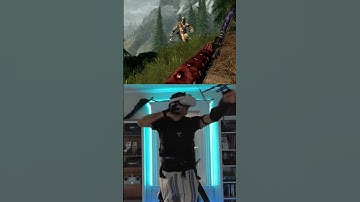 NOT An Extreme Giant Fight | [40 # 🏹]😄😲 ❤️R153 #skyrim #shorts #skyrimvr #katwalkc2