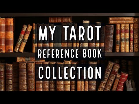 My Tarot Reference Books Collection | Flip Through and Recommendations