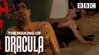 How we made THAT horrific wolf scene! | Dracula - BBC Resimi