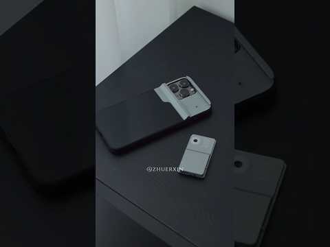 Mobile phone case with its own microscope, what do you want to observe with it?#phonecase #desk