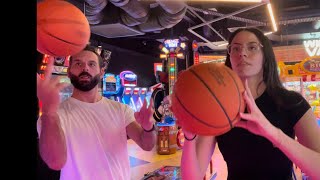 “Date Night Showdown: Arcade Battles and Bowling Fails! 🎳😂”