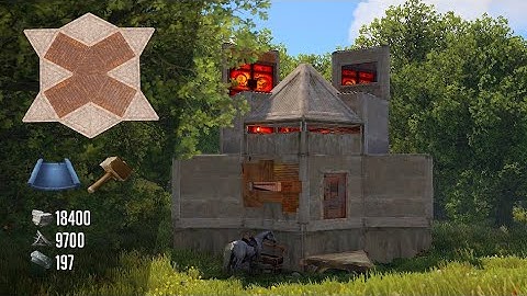 RUST SOLO DUO TRIO BUNKER BASE DESIGN (I Built the PERFECT TRIO BUNKER Base Design)