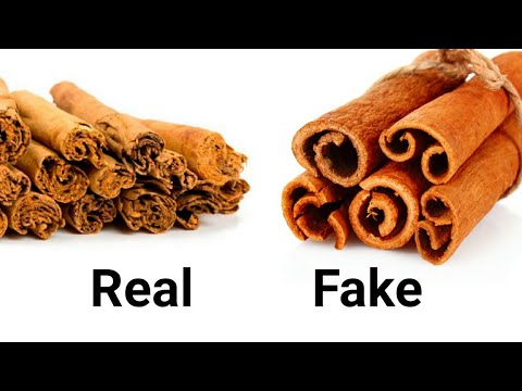 Real cinnamon vs Fake
