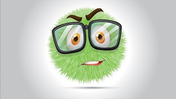 Illustrator CC Tutorial | Graphic Design |  hairy cartoon design