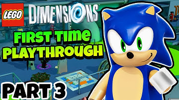 LEGO Dimensions First Time Playthrough! (PART 3) LIVE