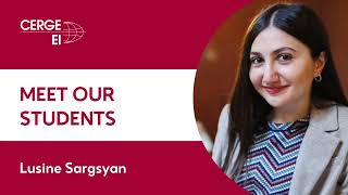 Meet Our Students: Lusine Sargsyan